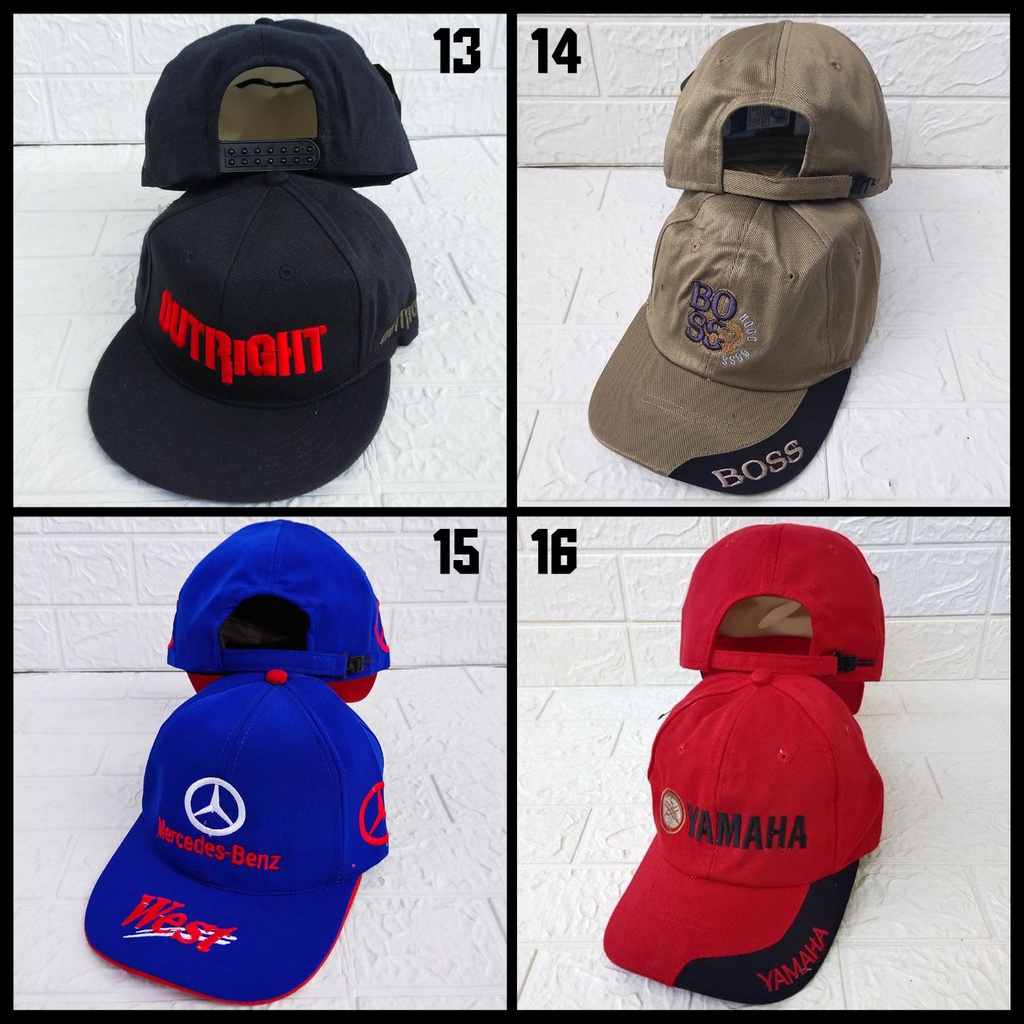 Topi pria remaja / dewasa baseball distro pencis pria / wanita keren topi cowok cewek murah