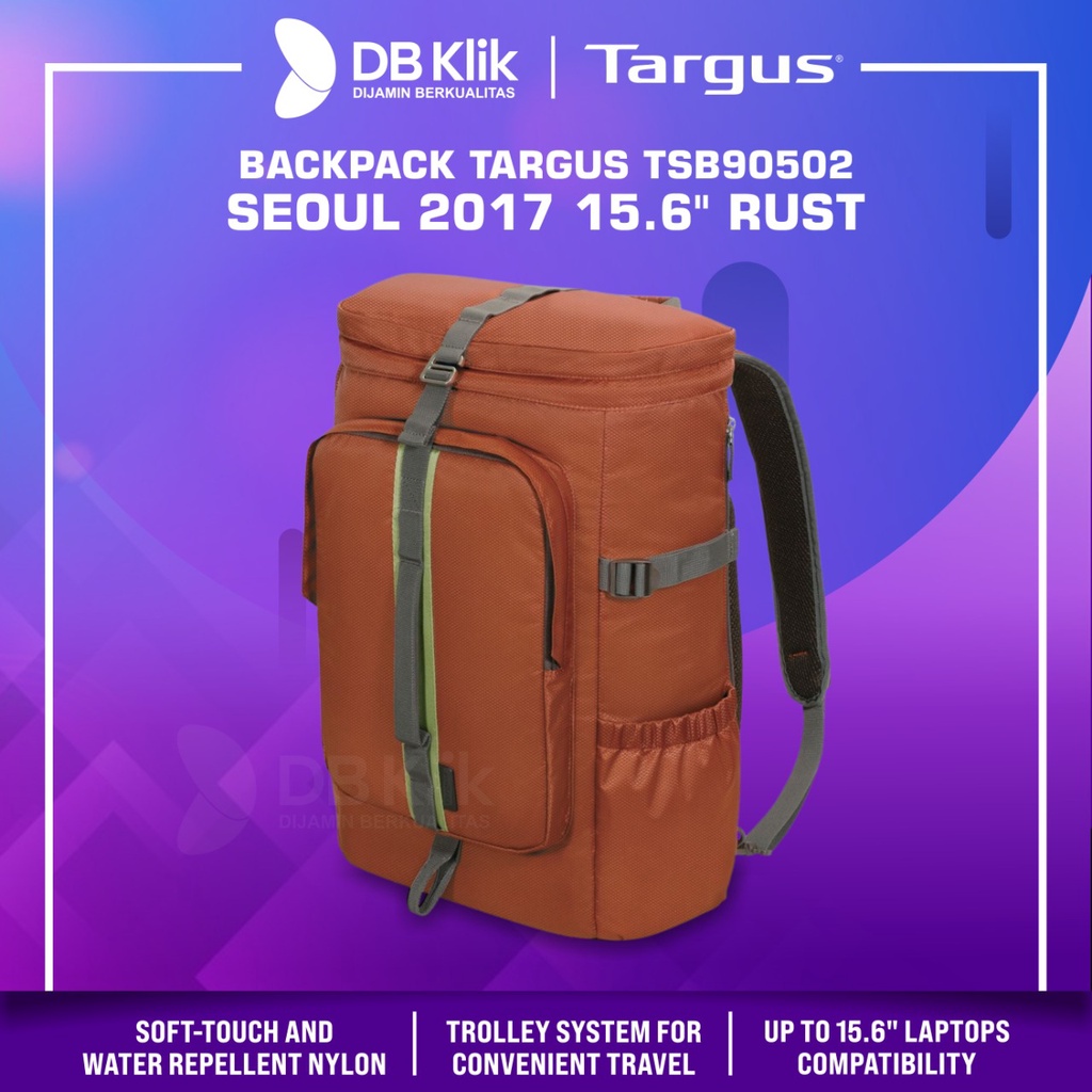 Backpack TARGUS TSB90502 SEOUL 2017 15.6&quot; Rust - TARGUS TSB 90502-70