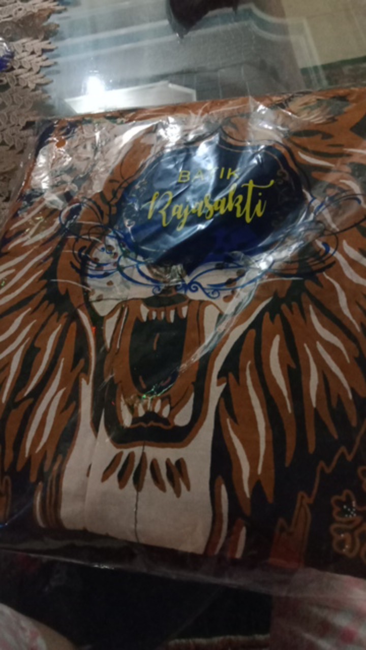 Kemeja Batik Singa Sogan Full Furing Katun Halus Sragenan Size M-xxl Asli Solo