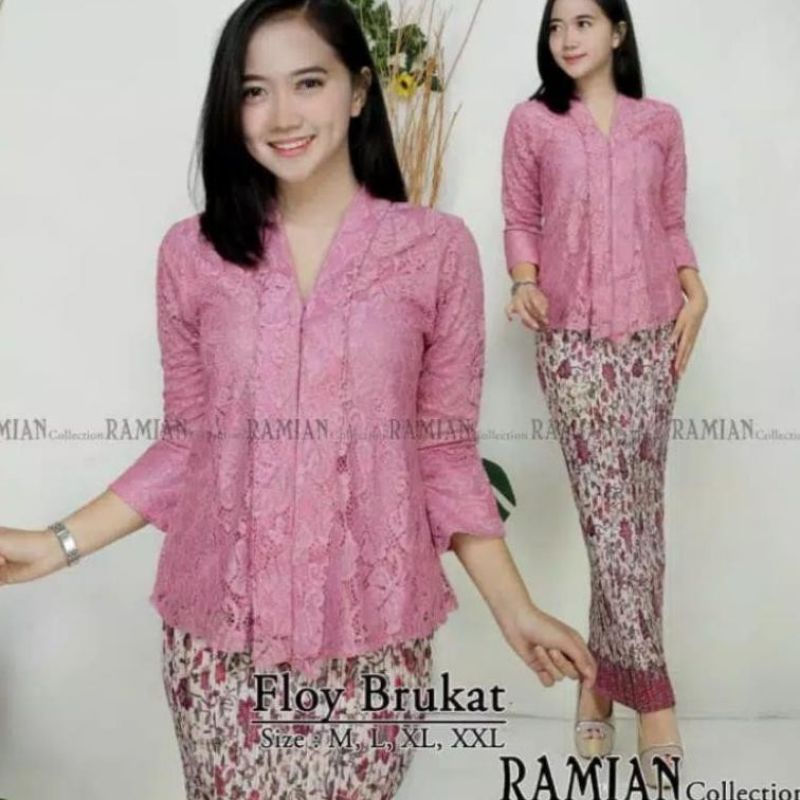 Kebaya Kartini Kebaya Kutu Baru Brukat Kebaya Wisuda Modern Best Seller