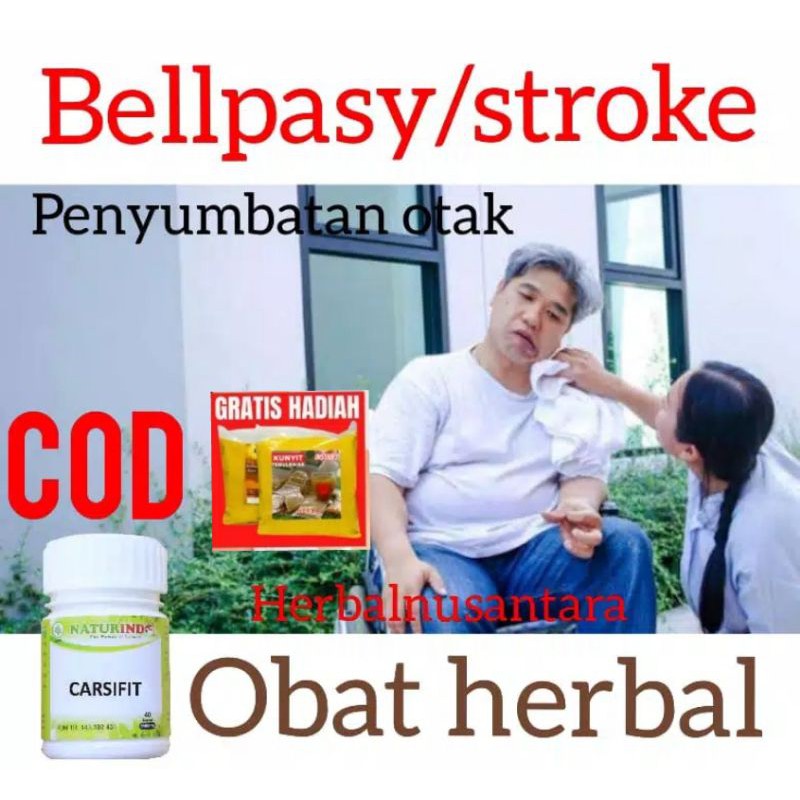COD OBAT STROKE RINGAN PENYAKIT STROKE, CARSIFIT NATURINDO SPECIAL STROKE