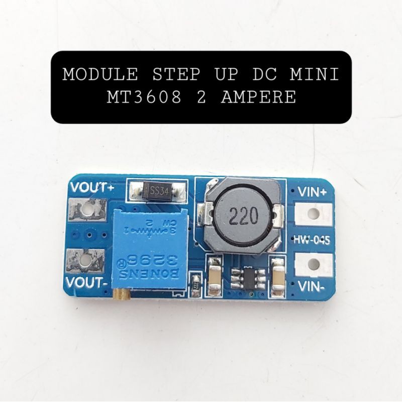 MODUL STEP UP MT3608 DC 2A BUCK REGULATOR