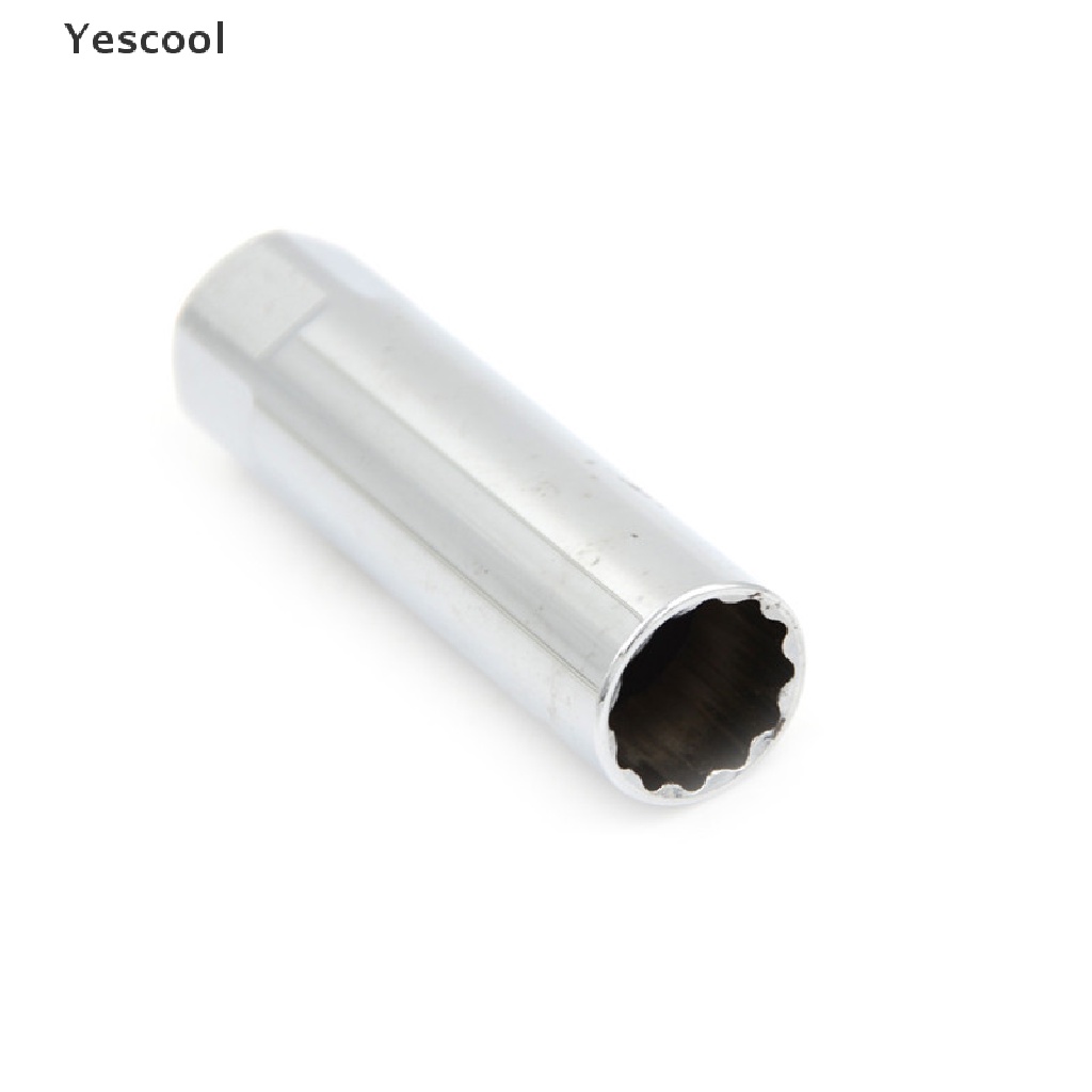 Yescool Kunci Sok Busi 12 Titik Bahan Metal Ukuran 14mm