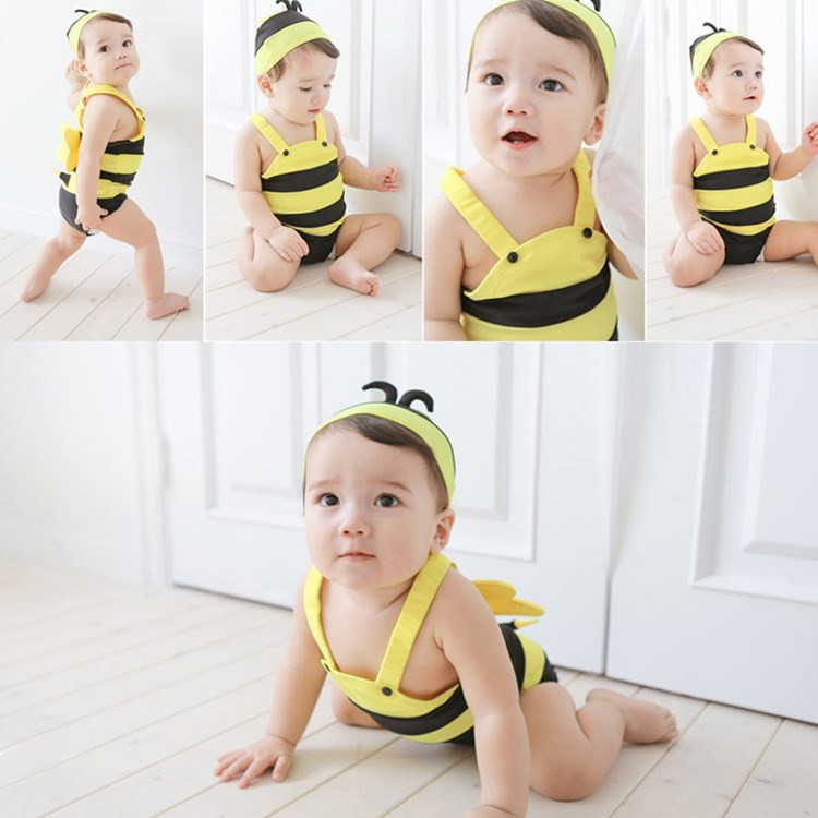 BAJU RENANG ANAK ANIMAL BEE | BAJU RENANG BEE