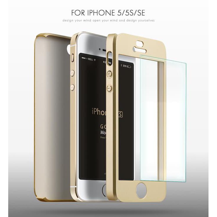 NEW 100% ORIGINAL CASE IPAKY 360 IPHONE 5 5S SE SLIM HARD FULL BODY MILENIA