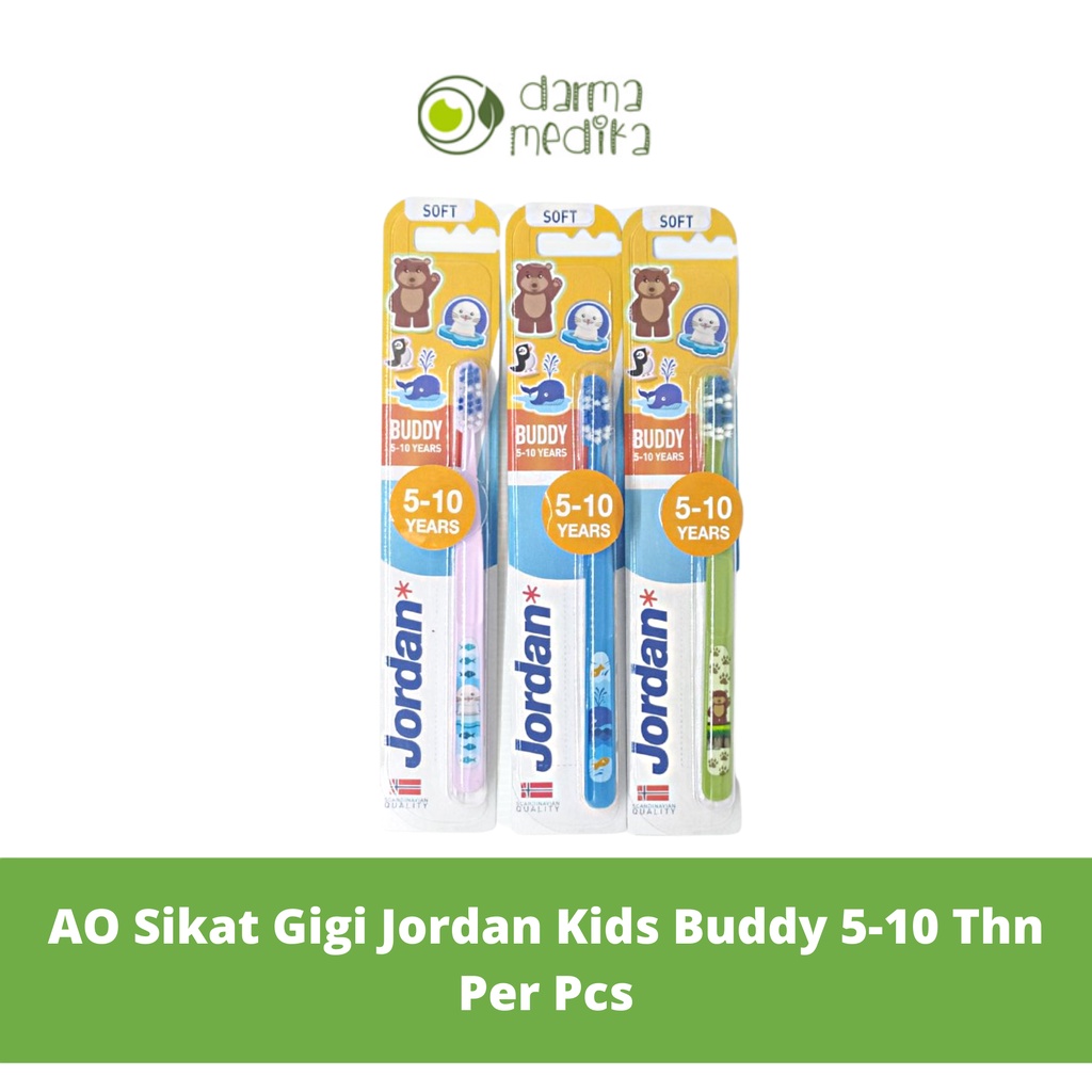 Jordan Oral Care Kids Buddy 5 -10 Soft per piece