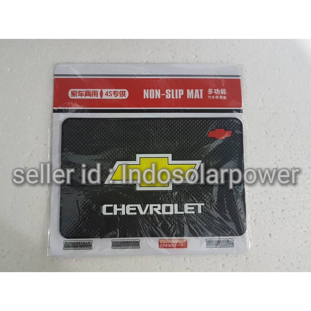 Dashmat anti slip sticky pad mobil Chevrolet Spin Captiva Aveo Trooper Orlando LTZ Zafira Trax Colorado Trailblazer Diesel All new Luxury