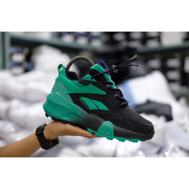 Reebok Classic Black Green ORIGINAL