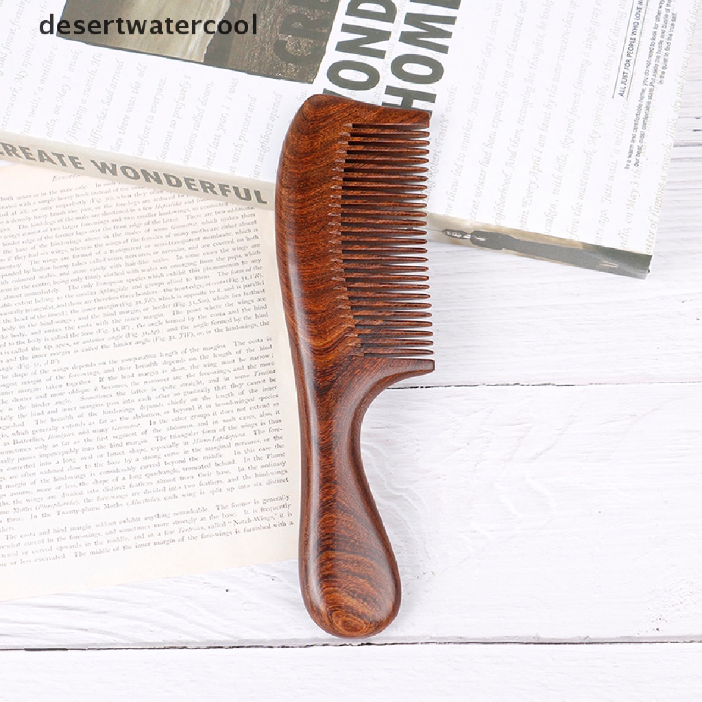 Sisir Kayu Anti Statis Untuk Pria Dan Wanita