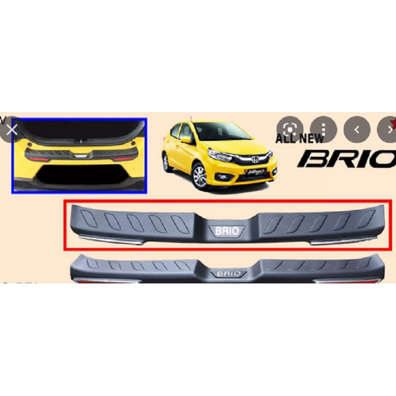 SILLPLATE BELAKANG ALL NEW BRIO HITAM