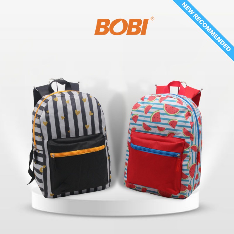 Tas Ransel / Tas Motif kode 201020-G / 4 Variasi Warna / Tas Ransel Sekolah-Kuliah-Kerja