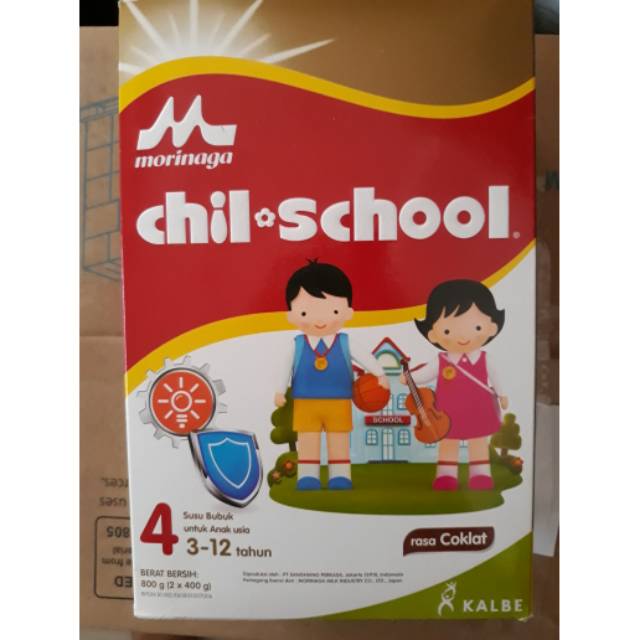 Chilkid 4 coklat 800 grm kemasan penyok