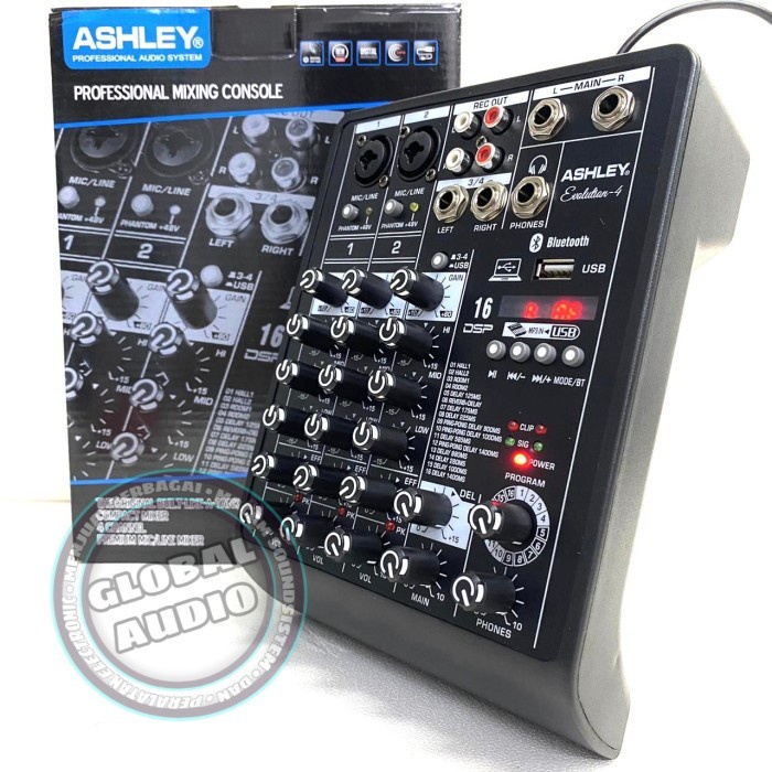 Mixer Audio Ashley Evolution 4 New / Mixer EVOLUTION4 ORI 100% RESMI,