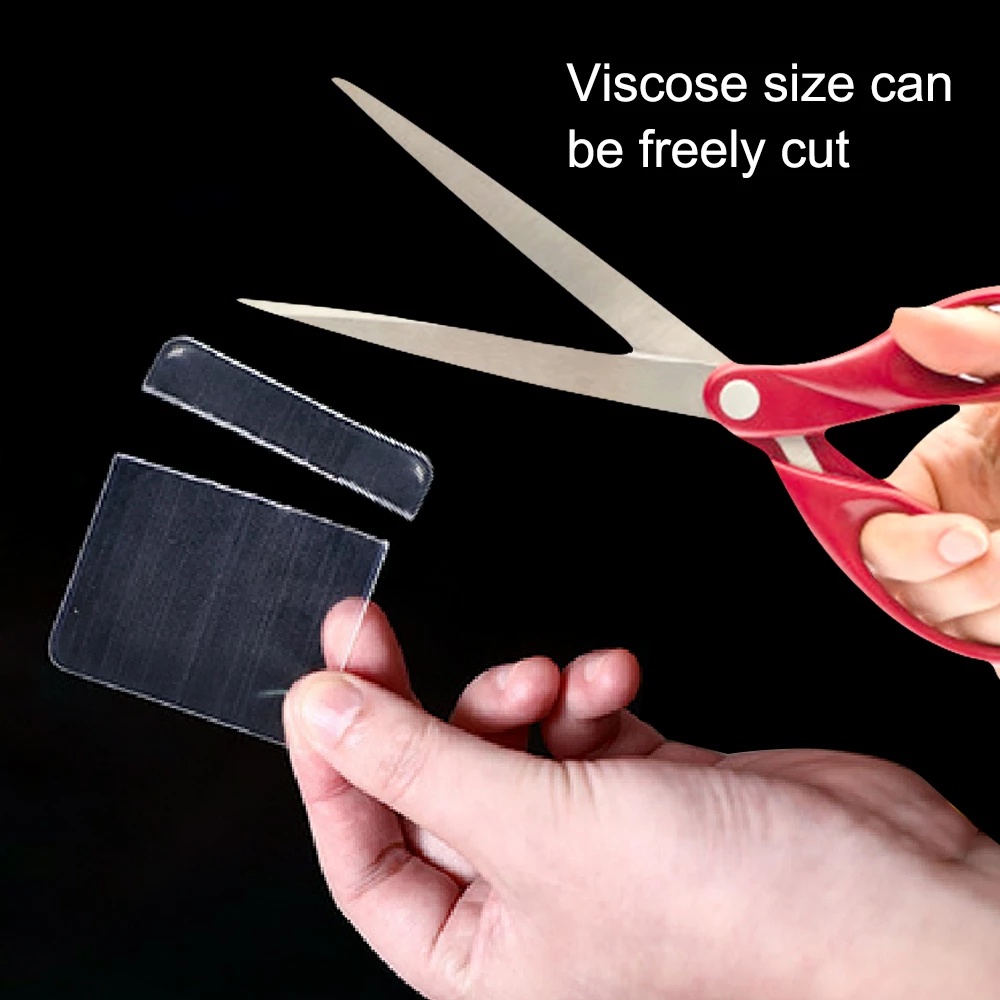 [Harga Grosir]1pc Stiker Transparan Multifungsi Tanpa Paku Dengan Perekat Untuk Perlengkapan Rumah/Hot Sale