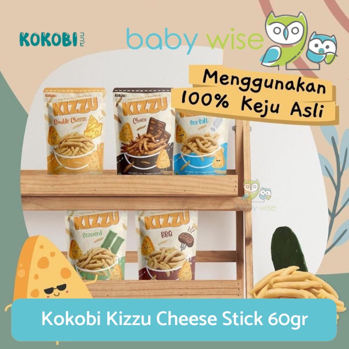 

Kokobi Kizzu Cheese Stick 60gr