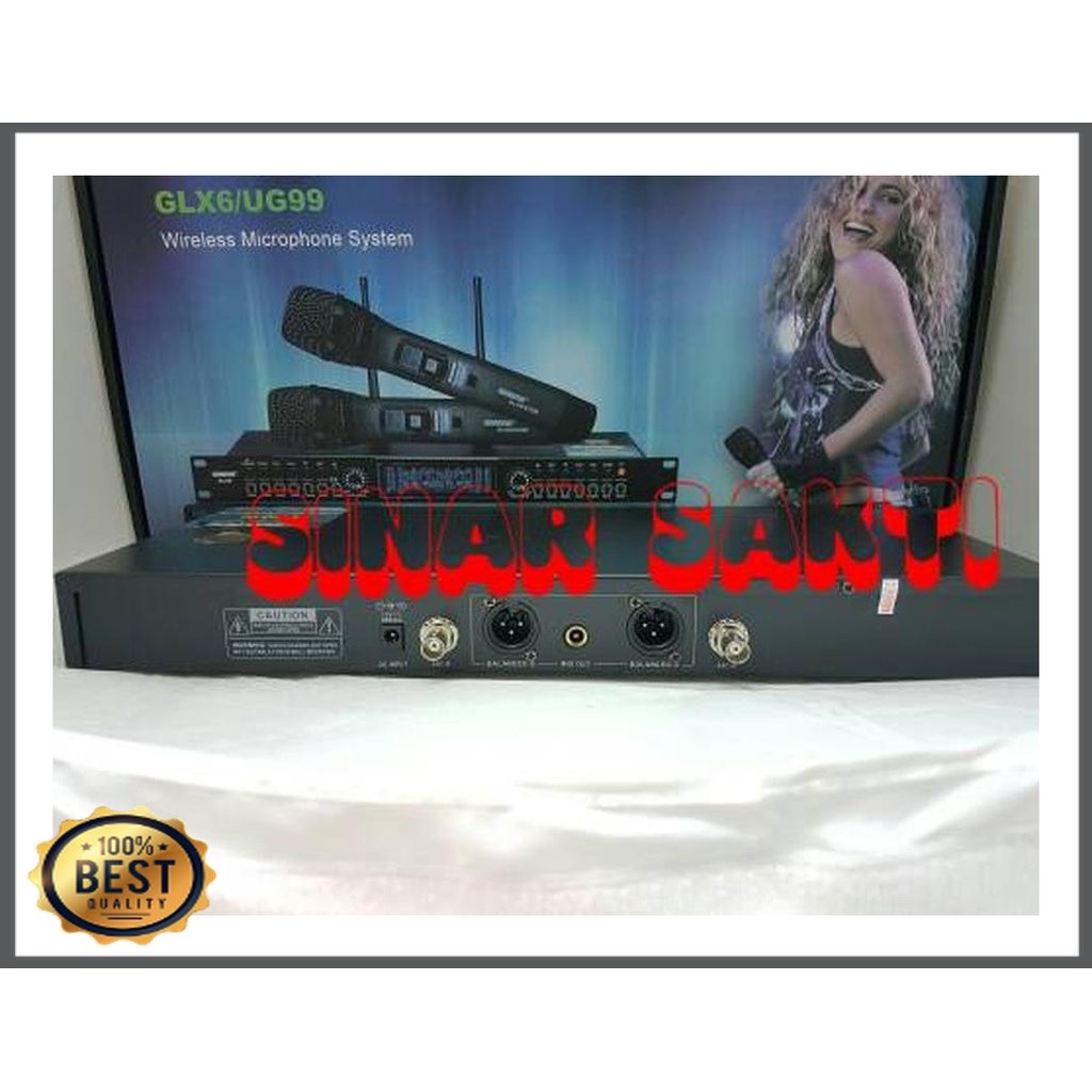 Mishad Shop -  Mic wireless shure GLX 6 / UG 99 ( New Edition ) GU-5117-1020