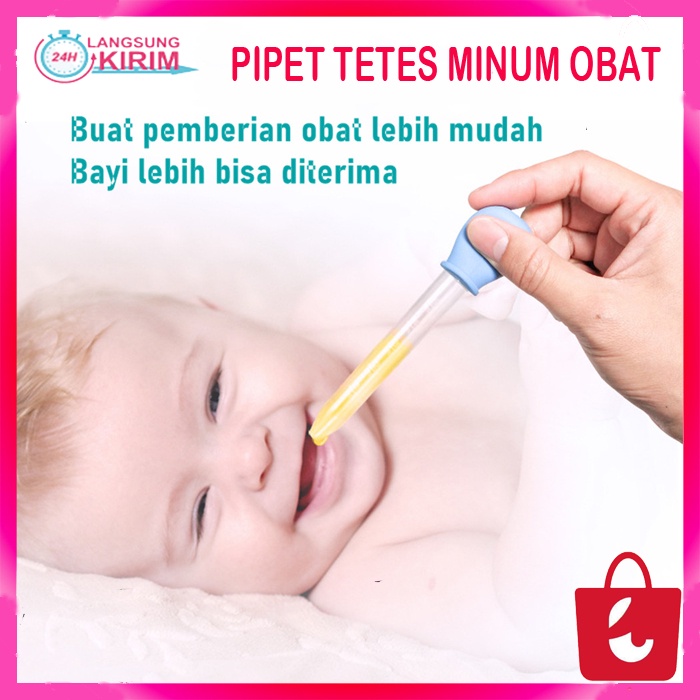 [Bisa COD] PIPET TETES OBAT BAYI ANAK UKURAN 5ML / PIPET TETES MINUM OBAT BAYI