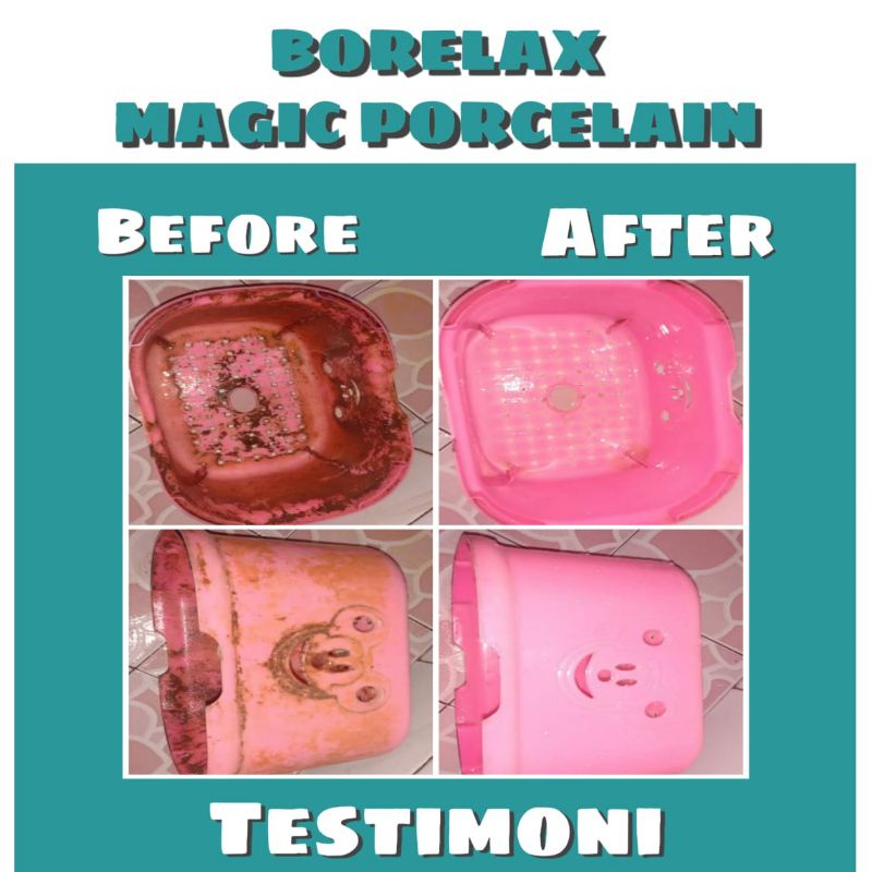 Pembersih keramik, porselen BORELAX PORSELEN