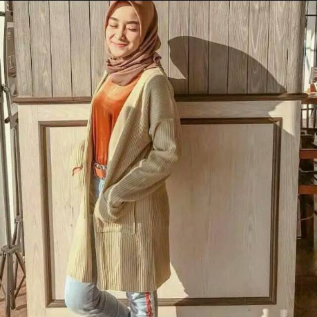 CARDIGAN RAJUT WANITA /LONG CARDIGAN RAJUT KOREA/KARDIGAN RAJUT TERBARU/KARDIGAN RAJUT BELLE