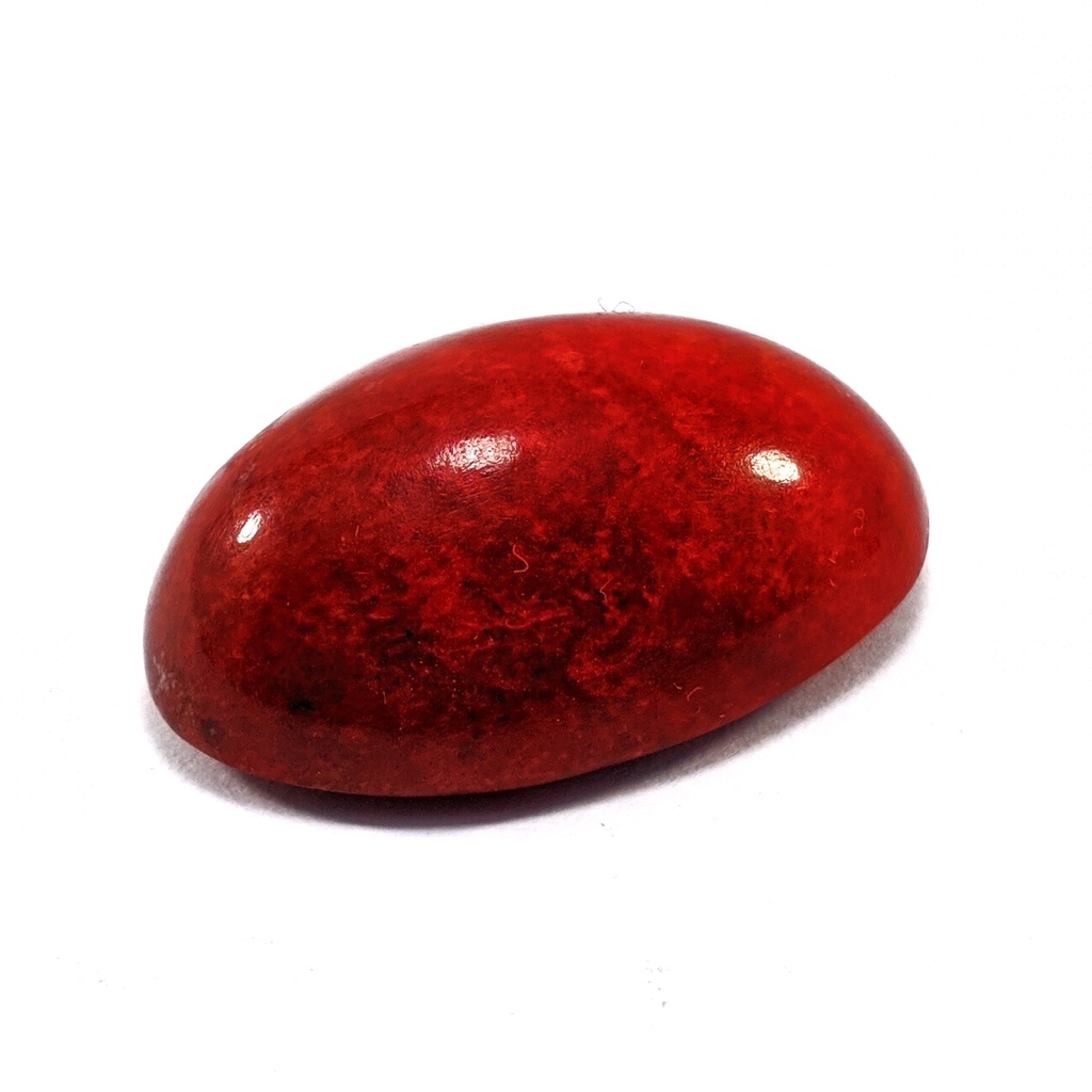 Natural Batu Akik Red Coral Marjan Corak Merah Mantap