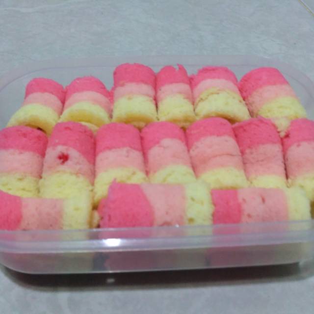 Bolu Gulung Mini Pelangi Shopee Indonesia