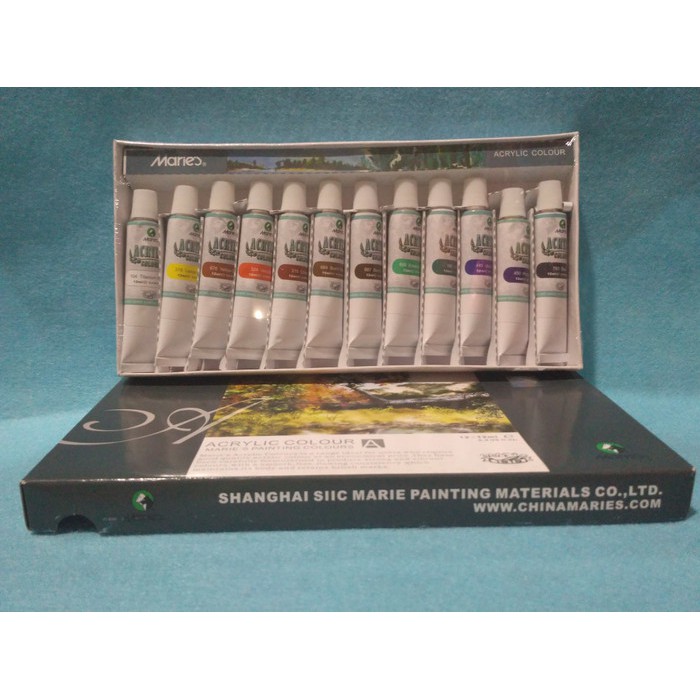 

CAT ACRYLIC MERK MARIES 12 WARNA