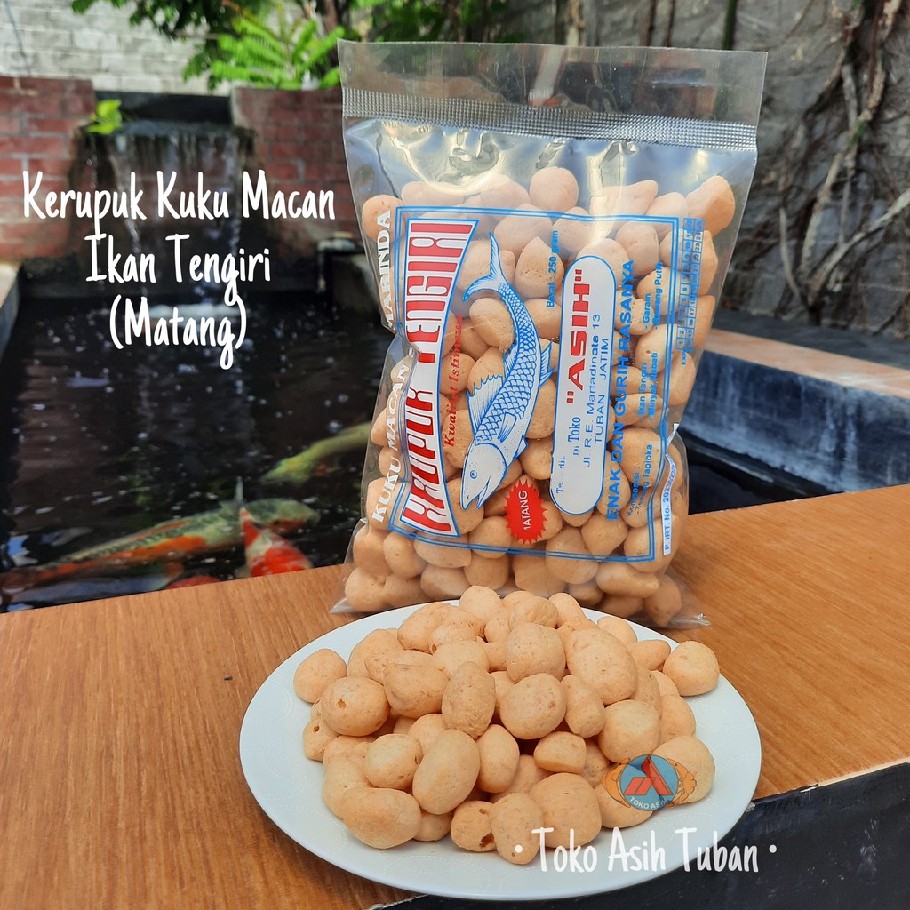 

Kerupuk Kuku Macan Ikan Tengiri (Matang) Toko Asih / Krupuk Kuku Macan Samarinda / Amplang