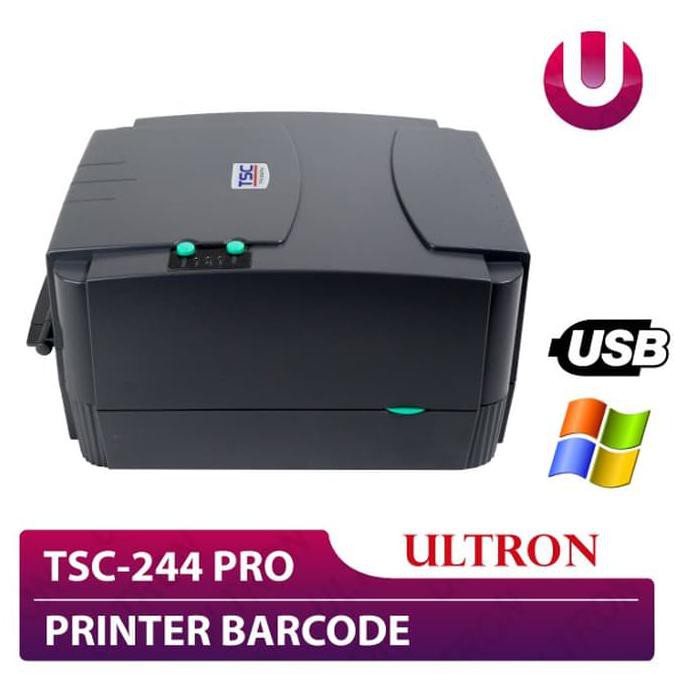 PRINTER BARCODE THERMAL LABEL DIRECT &amp; TRANSFER THERMAL TSC TTP244 PRO