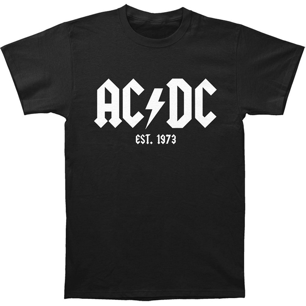 Premium T-Shirt - Baju - Kaos  AC DC - Est. 1973 Men - Xavier Cloth - Best Quality