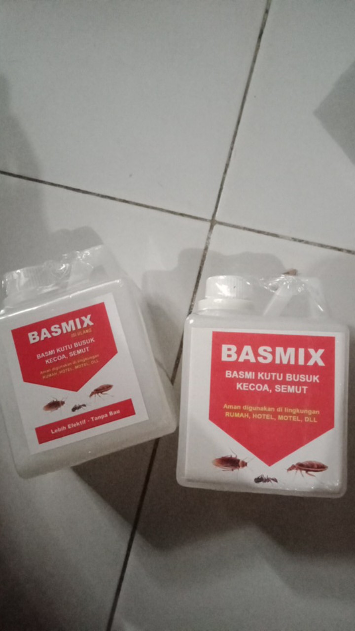 Basmix: (refill) Anti Kutu Busuk Kasur, Kecoa, Semut