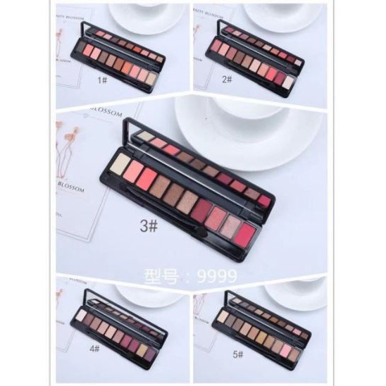 Lameila Fashion Matte Eyeshadow Pallet Makeup 10 warna By Aurora 9999