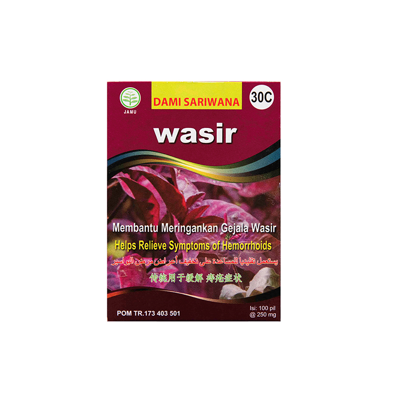 

Wasir 100 Pil - Dami Sariwana - Mengurangi wasir dan gejalanya