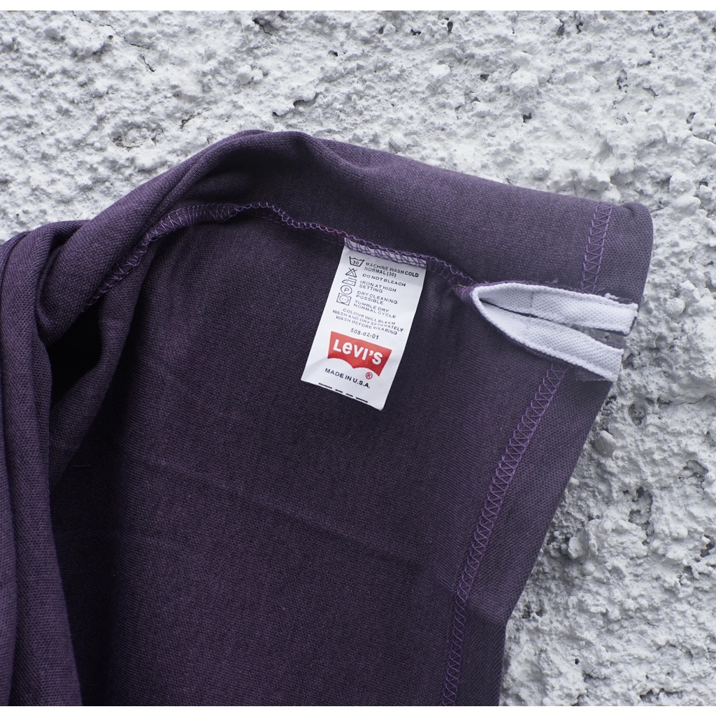 Kaos Pique Polo Levi's - Plum Navy