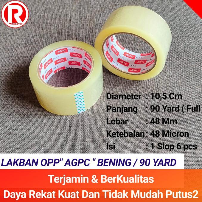 

Lakban Opp Bening 90 Yard 48Mm 1 Karton - Bening Fauzinarman