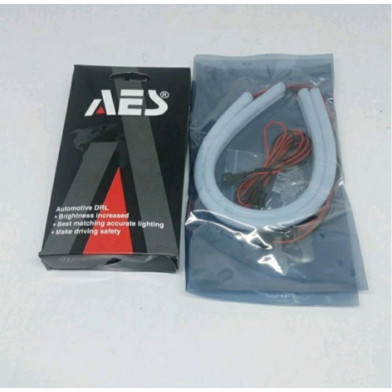 Lampu Alis Led Aerox 155 Nmax Lexi Vario dll bahan Flexibel Original Aes