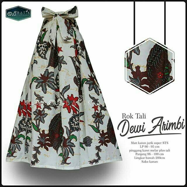 ROK BATIK MOTIF CANTIK  KATUN SUPER