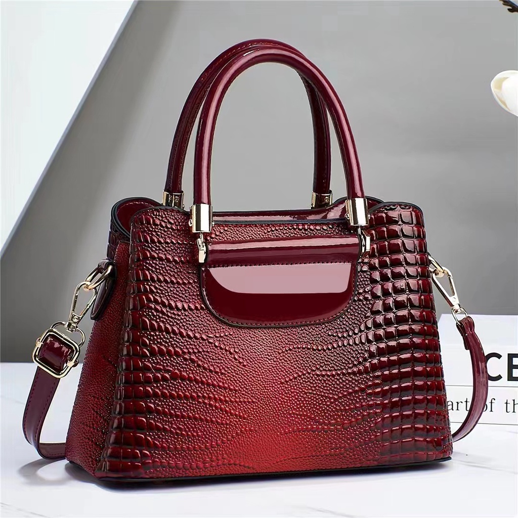 LBAGS - COD, Tas Wanita, Shoulder Bag, PU Leather, 25 Cm x 11 Cm x 18 Cm - 800 Gram (460)