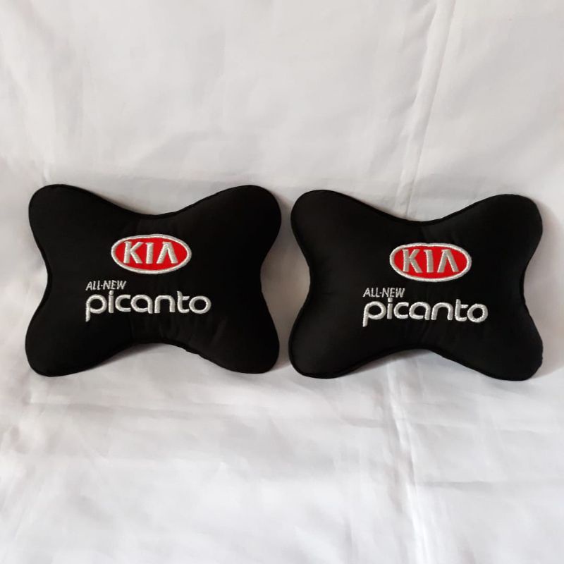 bantal headrest all new kia picanto aksesoris interior mobil