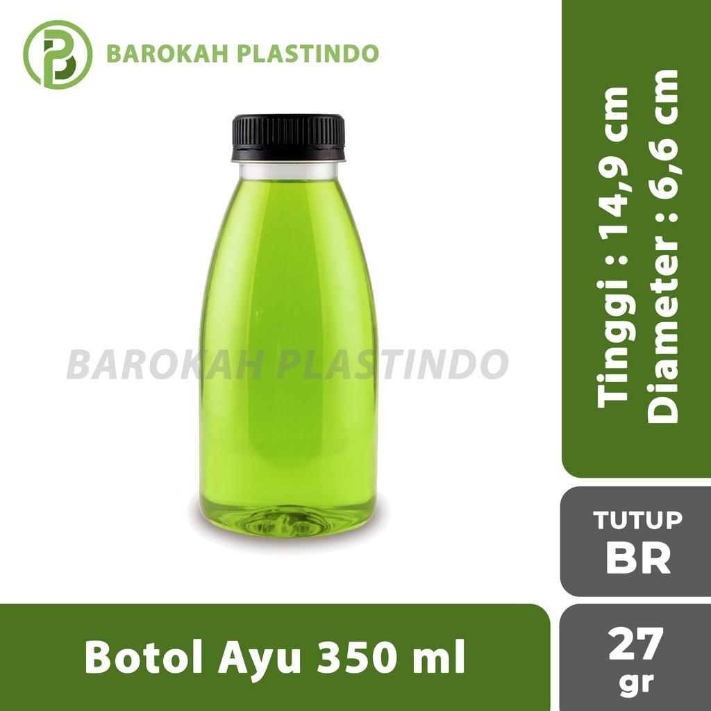 Botol Ayu 350 ml / Botol Plastik 350 ml / Botol Tebal / Botol 350 ml