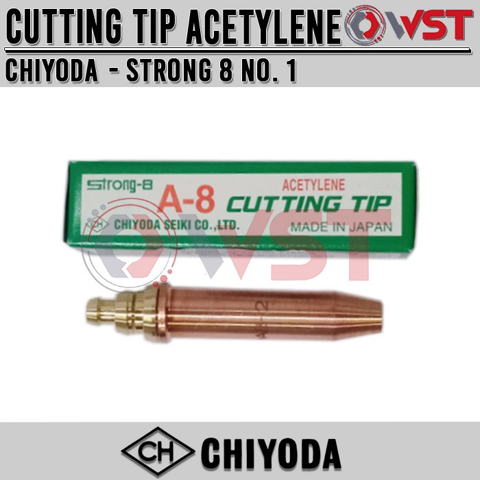 

Chiyoda Cutting Tip ACY Strong 8 No. 1