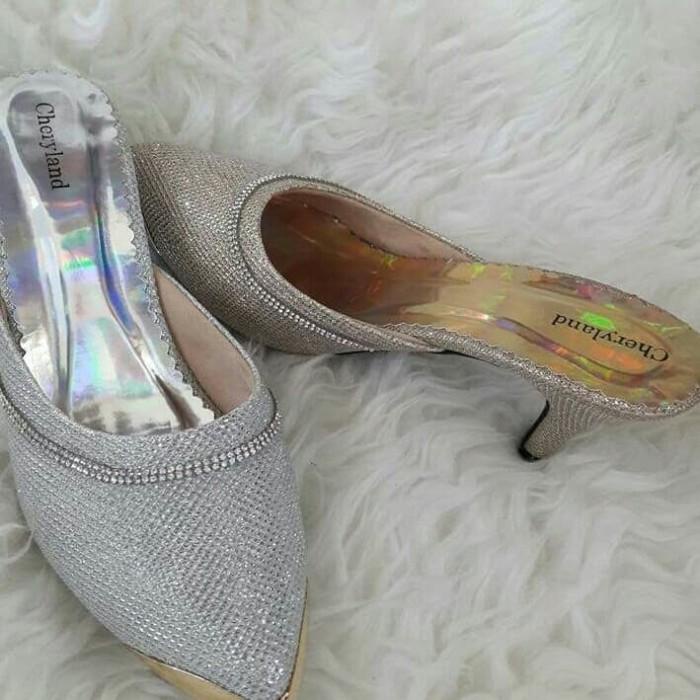 Selop Pesta Hak Pendek 5Cm Glitter_04