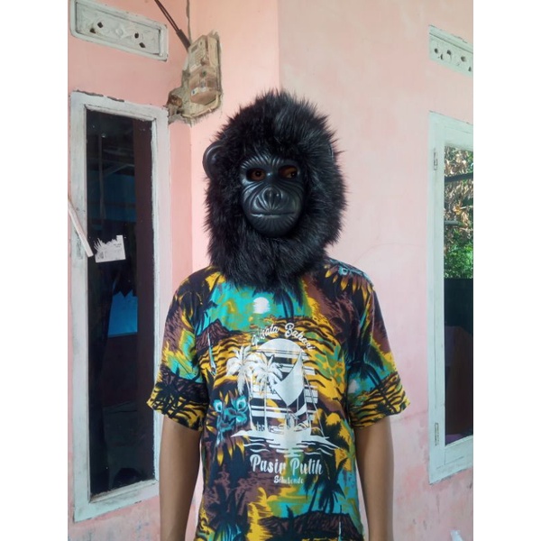 topeng monyet all size bulu halus beli X5 gratis 1 jadi 6
