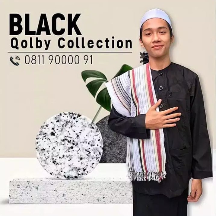 Promo Koko Muslim/Koko Pria/Koko Terkini/Koko Terlaris/Koko Oman (Koko Tanpa Kerah)/Koko Qolby