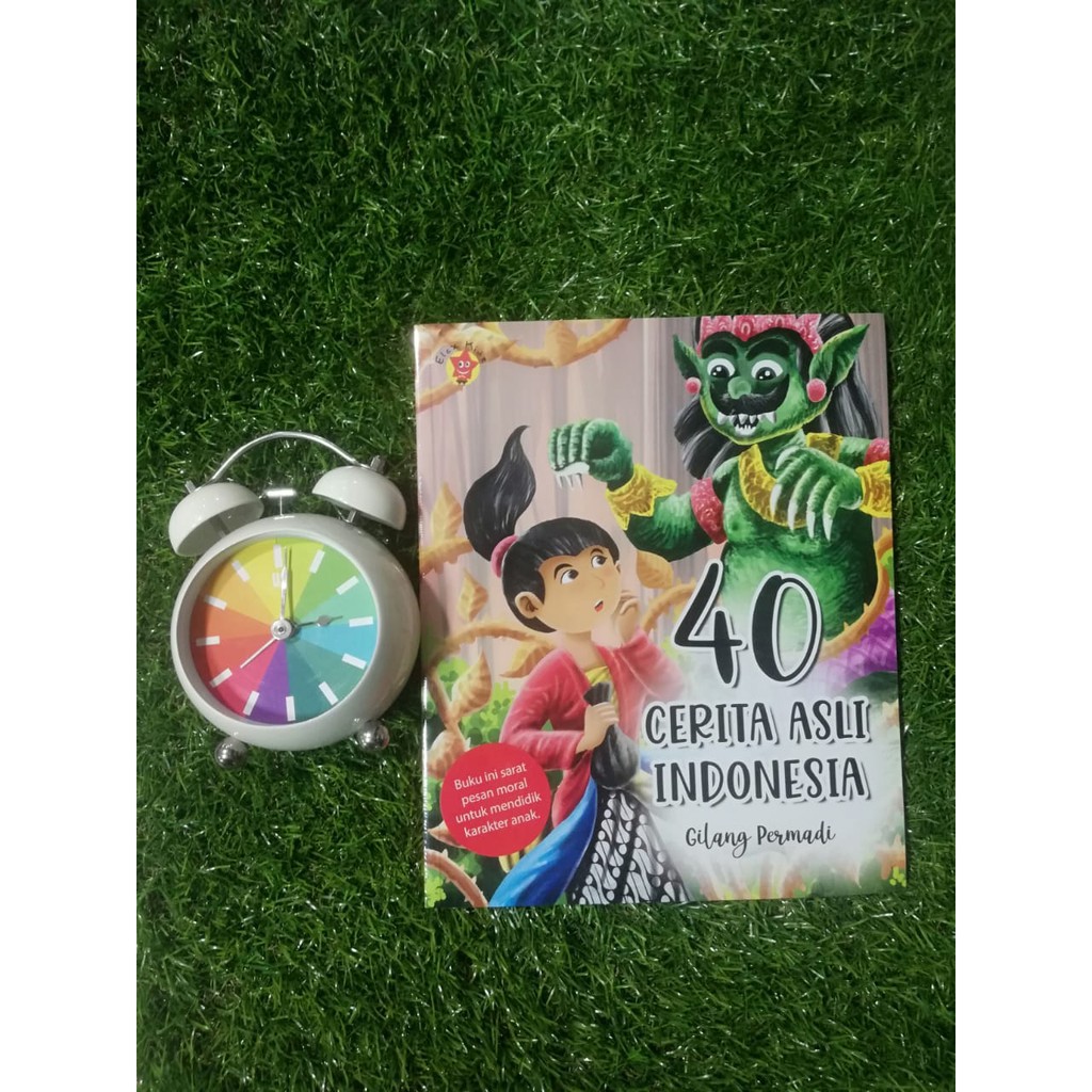 Buku 40 cerita asli Indonesia