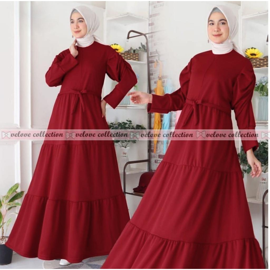 QUINNYSHOP-COD-US-GAMIS WANITA TERBARU-JUBAH WANITA MODEL TERBARU-GAMIS LEBARAN 2021