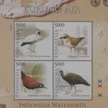 

Souvenir Sheet Perangko Indonesia Burung Air 2014