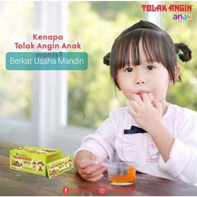 Tolak Angin Anak Sachet Sido Muncul