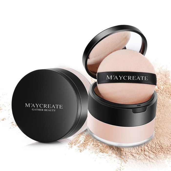 MAYCREATE Bright Powder / Bedak Tabur MAYCREATE