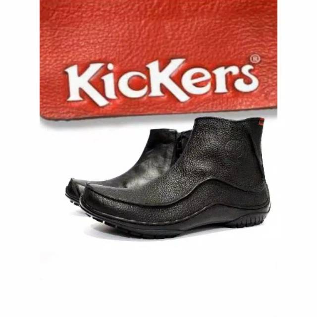 DISKON  SEPATU KULIT KICKERS SEPATU PRIA FORMAL KERJA LAPANGAN ADVENTURE ORIGINAL HANDMADE BANDUNG