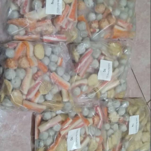 Jual Baso Seafood Mix 1kg Shopee Indonesia